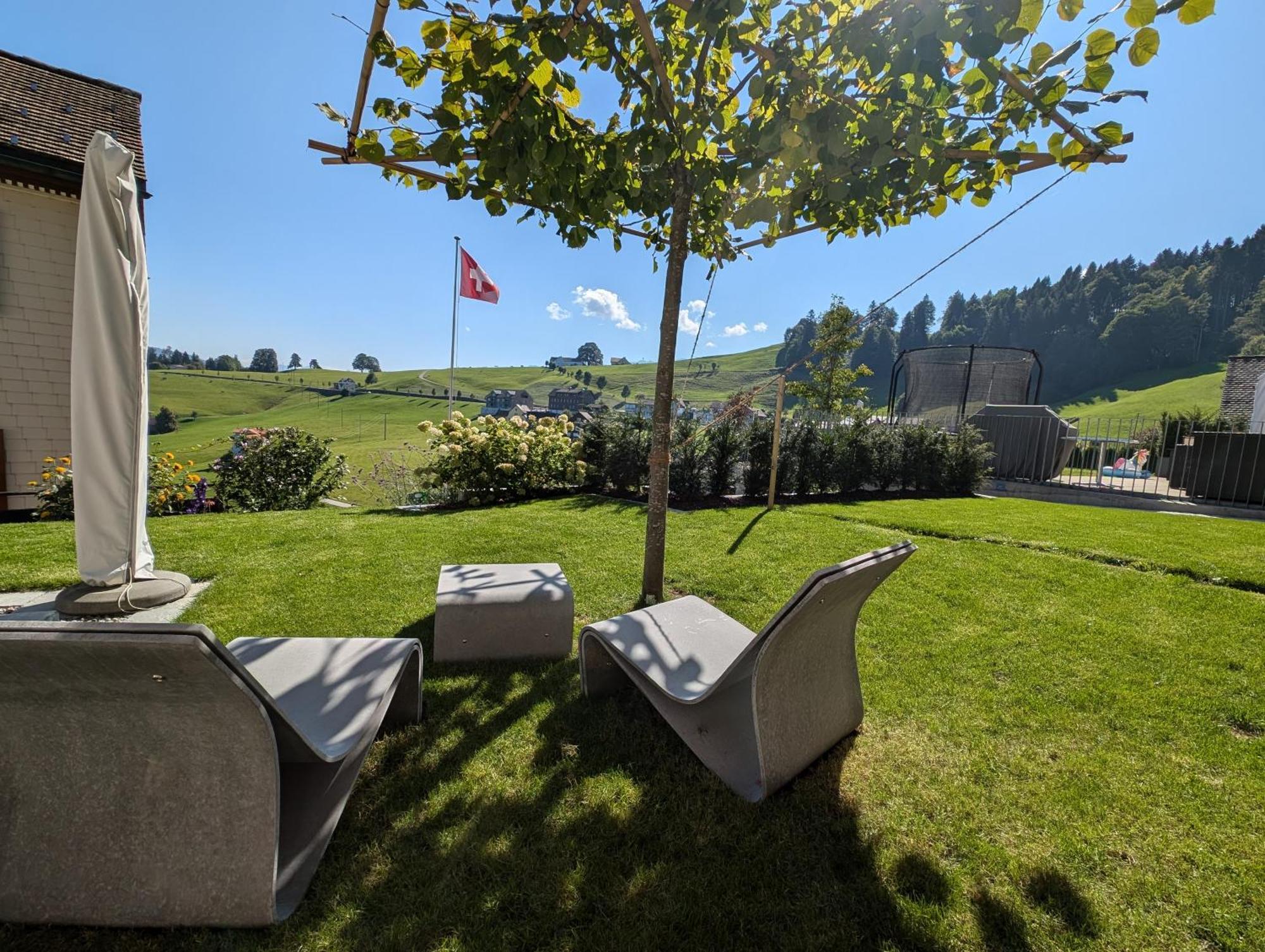 Ferien Schwellbrunn Lägenhet Exteriör bild